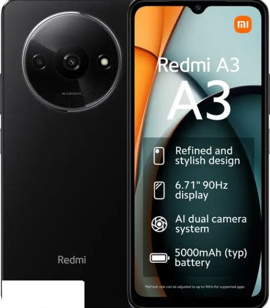 Redmii A3 64GB photo 1 Redmii A3 64GB photo 2 Redmii A3 64GB